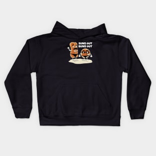 Suns Out Buns Out Kids Hoodie